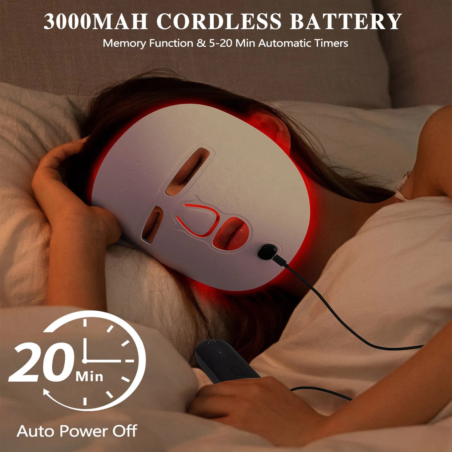 VisionSphere™ CelestiGlow Infrared Therapy Mask